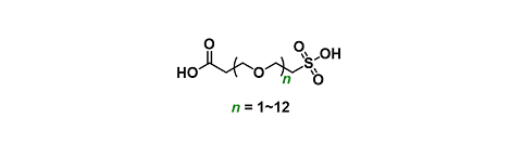 Acid-PEGn-sulfonic acid